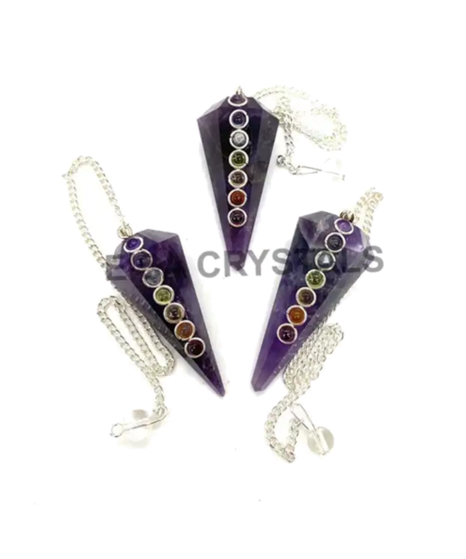 Amethyst Chakra Pendulum