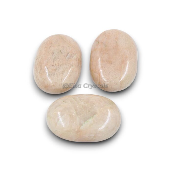 Cream Moonstone Palm Stone
