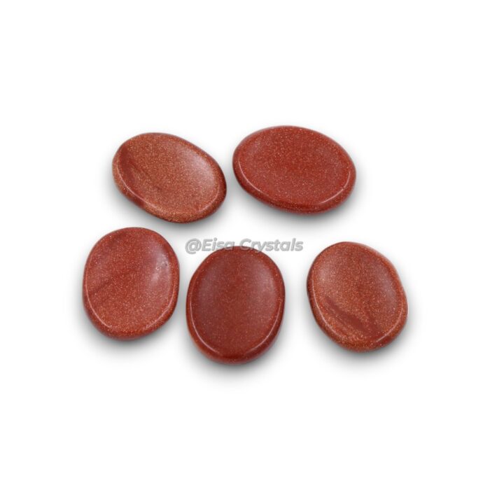 Brown Goldstone Worry Stone
