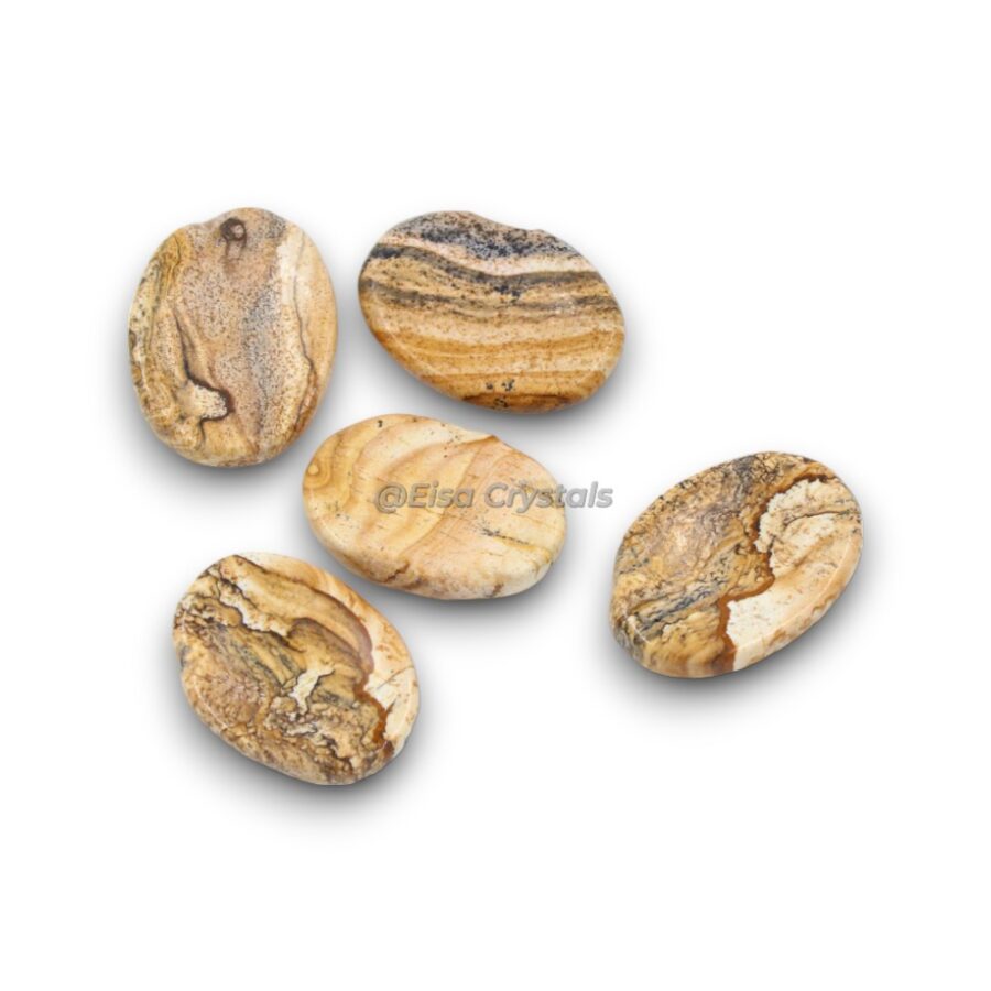 Picture Jasper Worry Stone