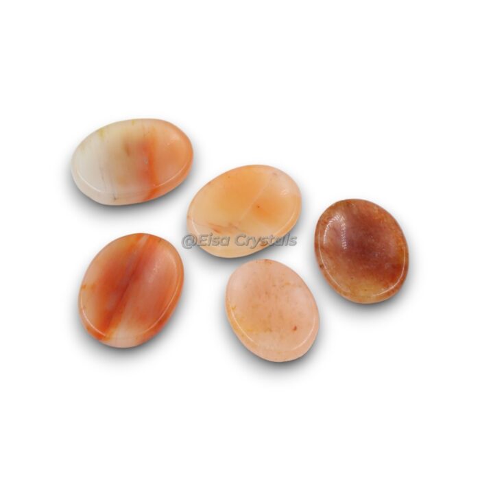 Carnelian Worry Stone
