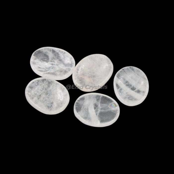 Crystal Quartz Worry Stone