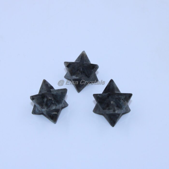 Larvikite Merkaba Star Reiki Healing