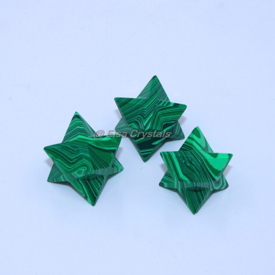 Malachite Merkaba Star Reiki Healing