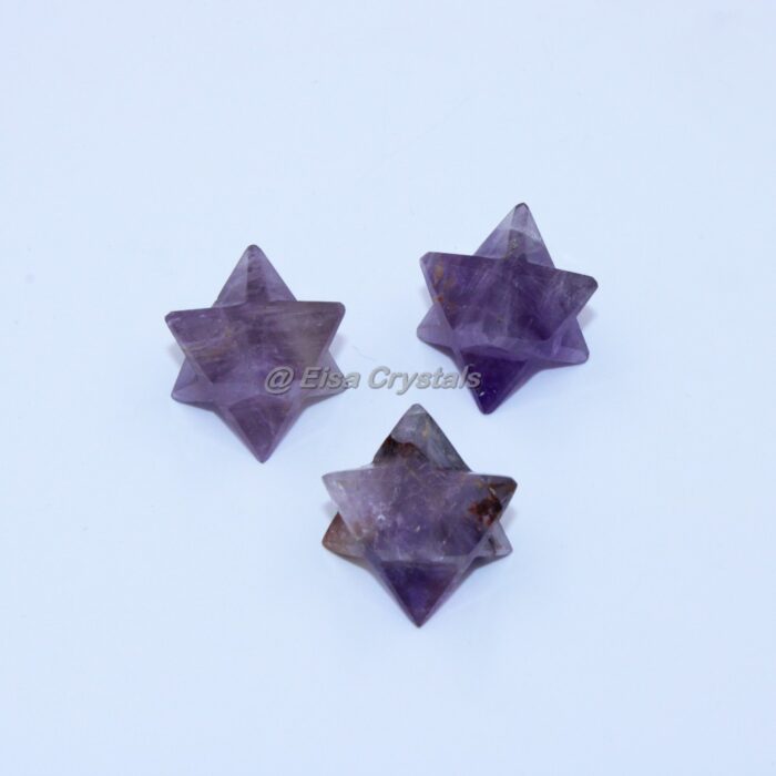 Amethyst Merkaba Star Reiki Healing