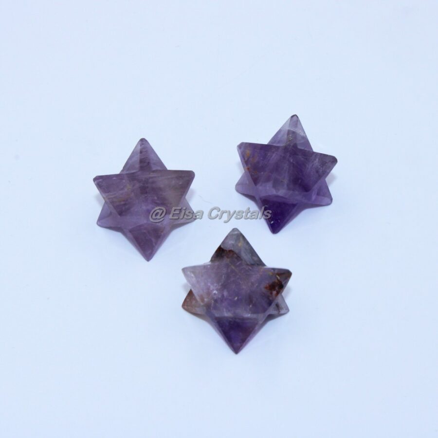 Amethyst Merkaba Star Reiki Healing