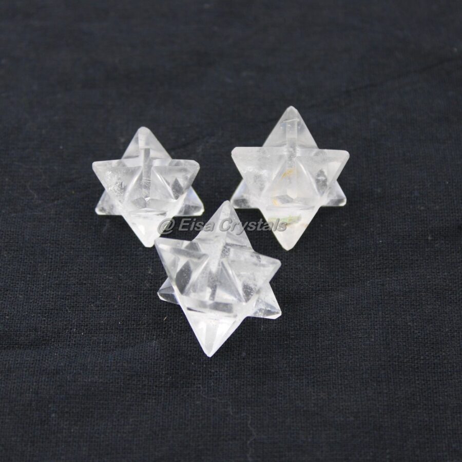 Crystal Quartz Merkaba Star Reiki Healing