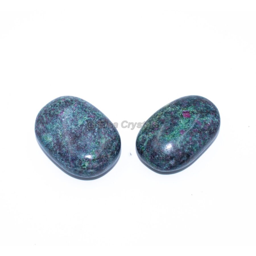 Ruby Zoisite palm stones