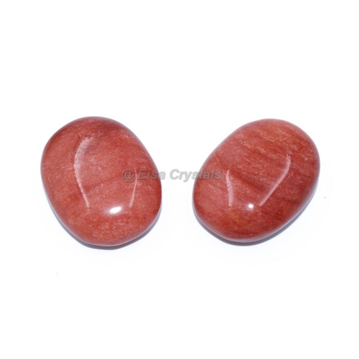 Peach Aventurine Palm Stone