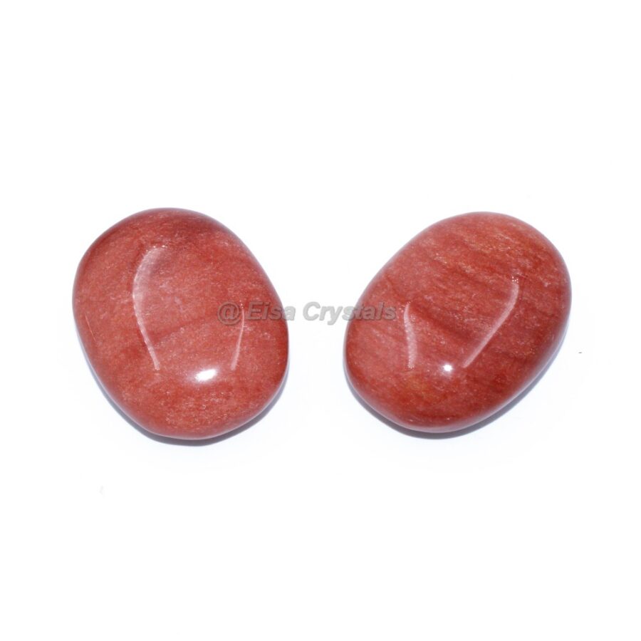 Peach Aventurine Palm Stone