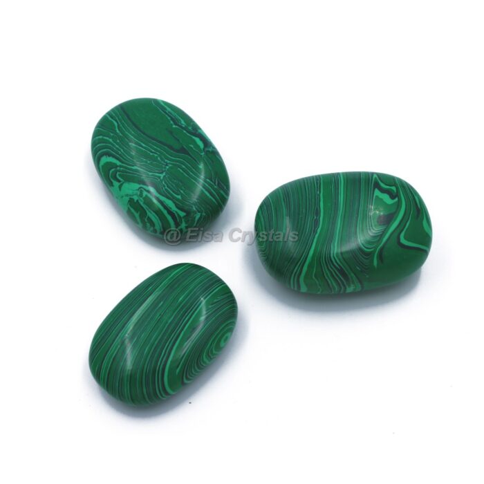 Synthetic Malachite Palm Stone