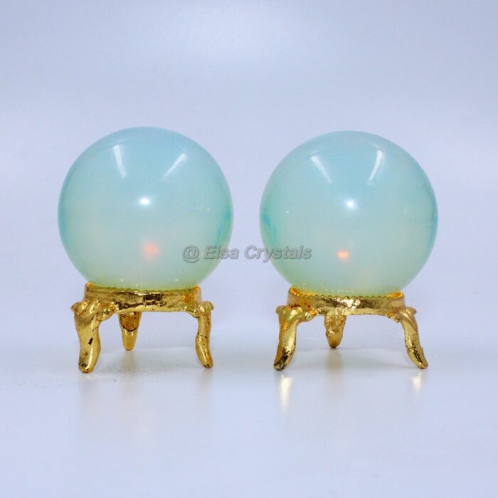 Opalite Crystal Spheres