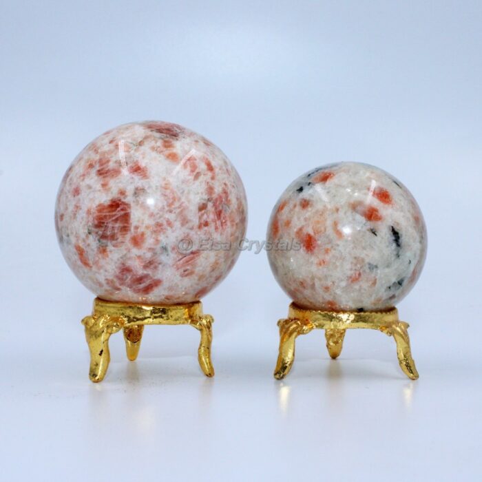 Sunstone Crystal Spheres