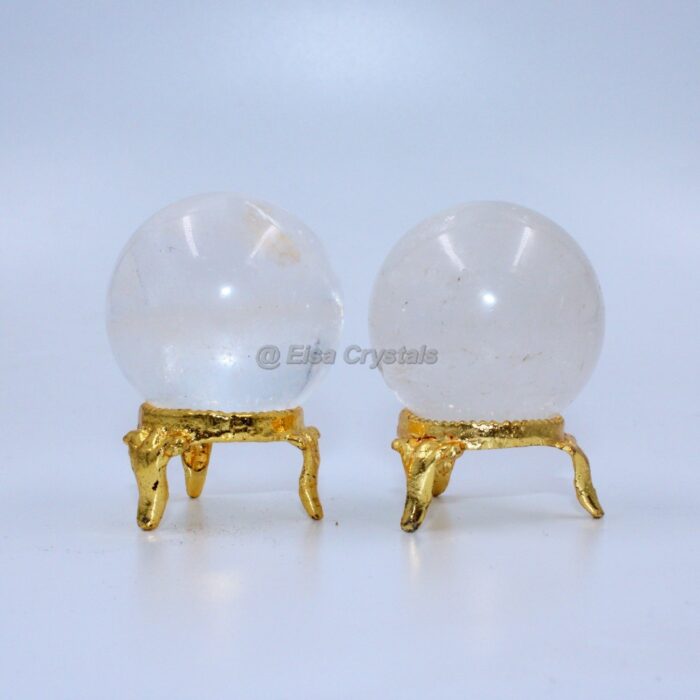 Crystal Quartz Balls for Clarity and Manifestation