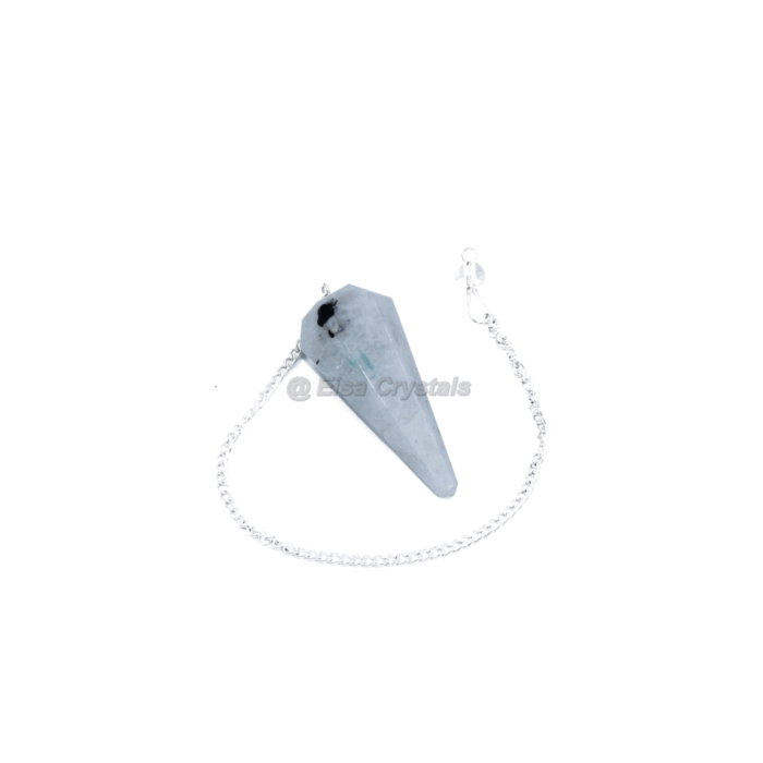 Rainbow Moonstone Pendulum for Protection