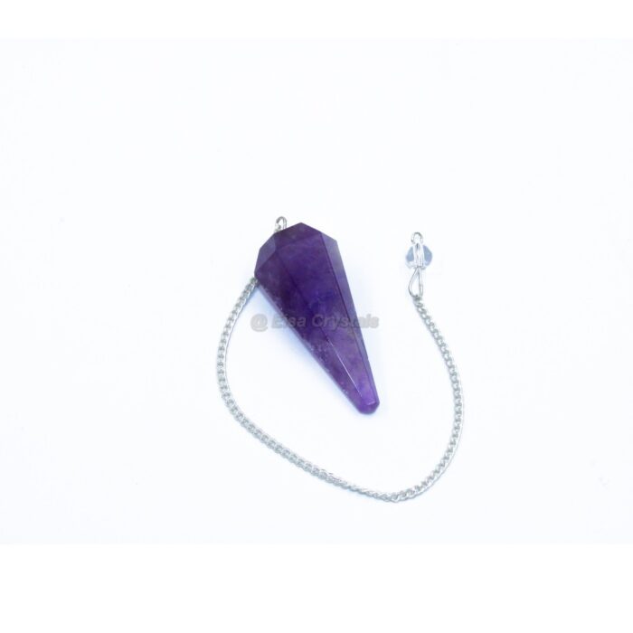 Amethyst Natural Pendulum
