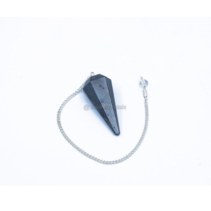 Hematite Pendulum for Dowsing Meditation