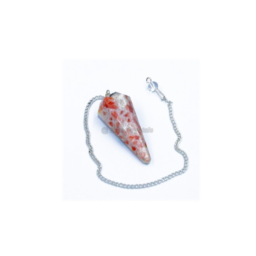 Natural Sunstone Pendulum