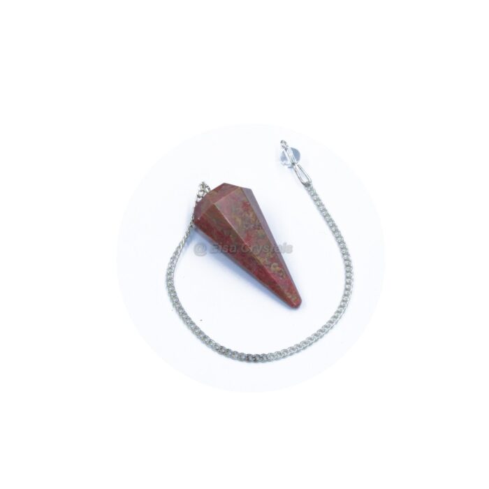 Rhodonite Dowsing Pendulum