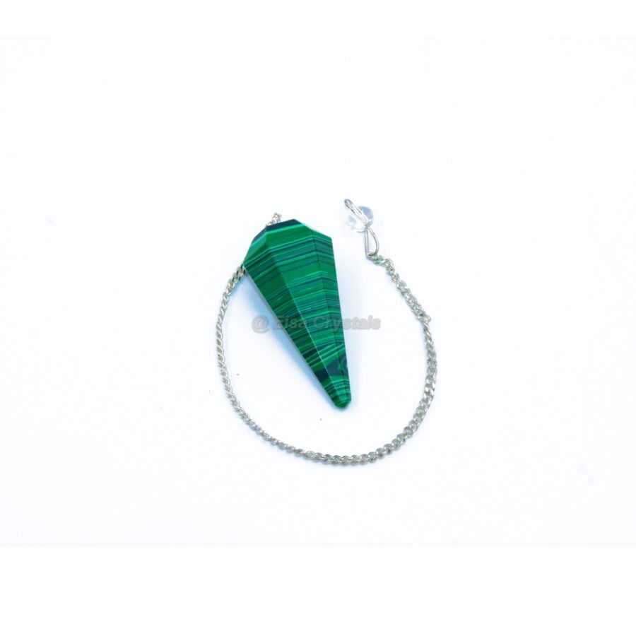 Synthetic Malachite Pendulum