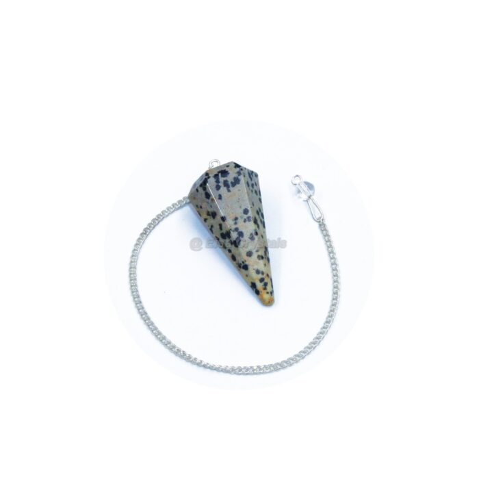 Dalmation Jasper Healing Pendulum