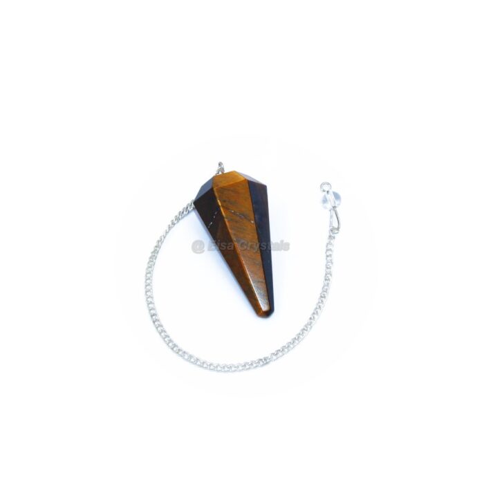 Tiger Eye Pendulum for Protection