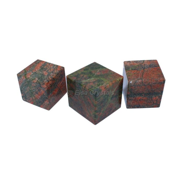 Unakite Cube