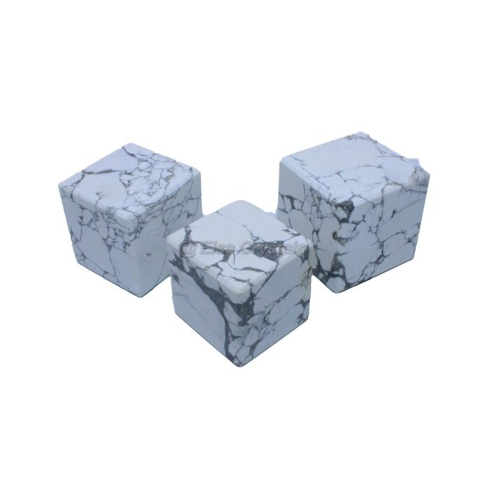 Howlite Cubes