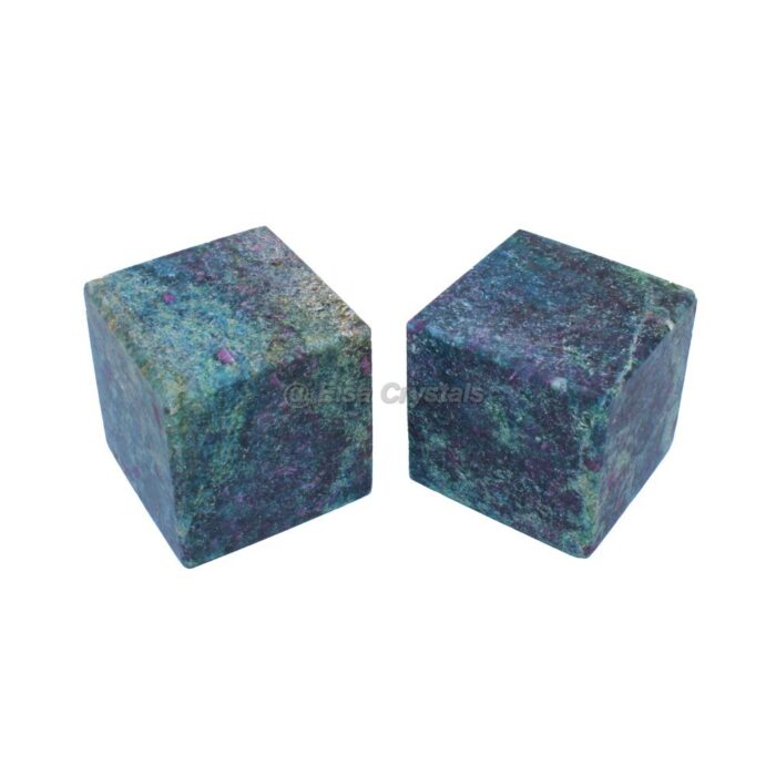 Ruby Fuchsite Cubes